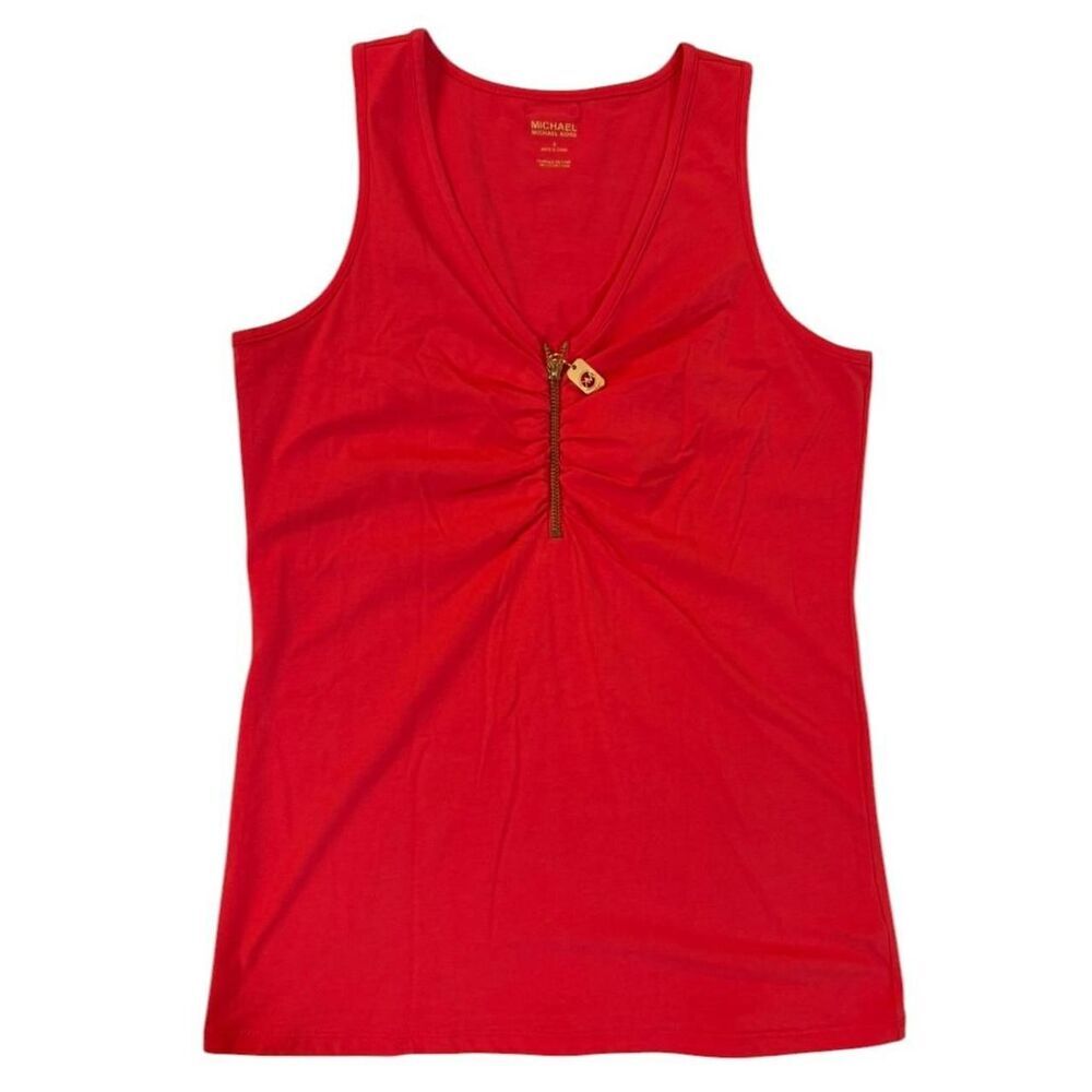 Michael-michael-kors Women's Red and Pink Blouse